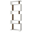 HABITAT ET JARDIN - Bibliothèque en bois "Blok" - 60 x 19 x 165 cm - Marron - vignette