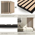 TECTAKE - Panneaux acoustiques Sonic Wall IV aspect bois Chêne clair - vignette
