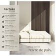 TECTAKE - Lot de 8 panneaux acoustiques muraux placage en bois véritable chêne gris 110 x 50 cm 3d feutre insonorisant découpables - vignette