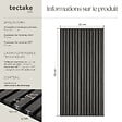 TECTAKE - Panneaux acoustiques Sonic Wall IV aspect bois chêne noir - vignette