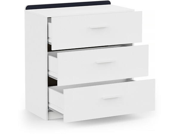 HABITAT ET JARDIN - Commode pour enfant "Reverso" - Blanc mat - large