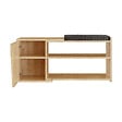 HABITAT ET JARDIN - Meuble à chaussures en bois "Fiona" - 104 x 37 x 47 cm - Beige - vignette
