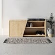 HABITAT ET JARDIN - Meuble à chaussures en bois "Fiona" - 104 x 37 x 47 cm - Beige - vignette