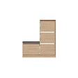 HABITAT ET JARDIN - Meuble à chaussures en bois "Dude" - 105 x 26 x 118 cm - Marron - vignette
