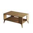 HABITAT ET JARDIN - Table basse en bois "Authentic" - 90 x 41 x 54 cm - Marron - vignette
