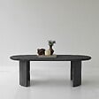 HABITAT ET JARDIN - Table basse en bois "Hudson" - 120 x 60 x 40 cm - Gris anthracite - vignette