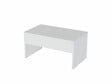 HABITAT ET JARDIN - Table basse avec coffre de rangement en bois "Akilli" - 90 x 52 x 45 cm - Blanc - vignette