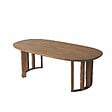 HABITAT ET JARDIN - Table basse en bois "Elysia" - 120 x 60 x 40 cm - Marron - vignette
