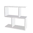 HABITAT ET JARDIN - Table d'appoint en bois "Life" - 60 x 20 x 60 cm - Blanc - vignette