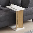 HABITAT ET JARDIN - Table d'appoint en bois "Lun" - 25 x 50 x 48 cm - Beige - vignette