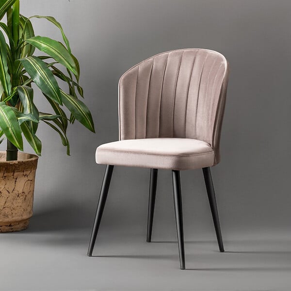 HABITAT ET JARDIN - Ensemble de chaises (2 pièces) en bois "Rubi" - 52 x 42 x 85 cm - Cappuccino - large