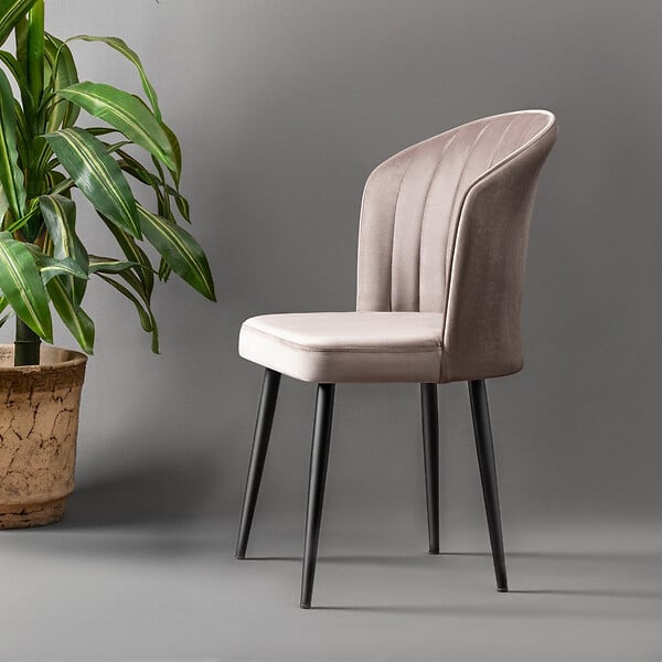 HABITAT ET JARDIN - Ensemble de chaises (2 pièces) en bois "Rubi" - 52 x 42 x 85 cm - Cappuccino - large