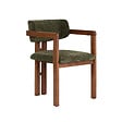 HABITAT ET JARDIN - Chaise en bois "Toscana" - 54 x 54 x 76 cm - Vert - vignette