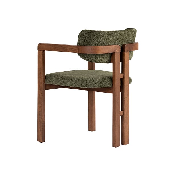 HABITAT ET JARDIN - Chaise en bois "Toscana" - 54 x 54 x 76 cm - Vert - large
