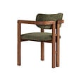 HABITAT ET JARDIN - Chaise en bois "Toscana" - 54 x 54 x 76 cm - Vert - vignette