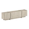 HABITAT ET JARDIN - Meuble TV en bois "Lowen" - 180 x 35 x 46 cm - Travertin - vignette