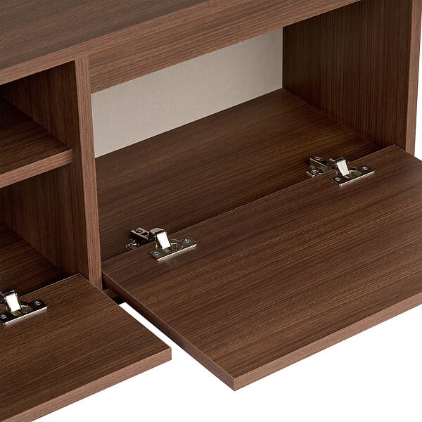 HABITAT ET JARDIN - Meuble TV en bois "Sentinel" - 160 x 30 x 42 cm - Marron - large
