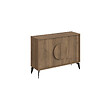 HABITAT ET JARDIN - Buffet en bois "Gora" - 110 x 36 x 82 cm - Marron - vignette