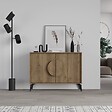 HABITAT ET JARDIN - Buffet en bois "Gora" - 110 x 36 x 82 cm - Marron - vignette