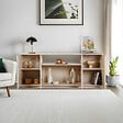 HABITAT ET JARDIN - Console en bois "Arista" 180 x 44,5 x 75 cm - Vison - vignette