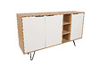HABITAT ET JARDIN - Console en bois "Clara" 142 x 35,6 x 83 cm - Chêne - vignette