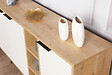 HABITAT ET JARDIN - Console en bois "Clara" 142 x 35,6 x 83 cm - Chêne - vignette