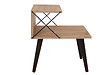 HABITAT ET JARDIN - Table de chevet en bois "Cross" 50 x 40 x 55 cm - Pin - vignette