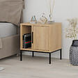 HABITAT ET JARDIN - Table de chevet en bois "Glynn" - 45 x 35 x 50 cm - Marron - vignette