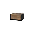 HABITAT ET JARDIN - Table de chevet en bois "Eco" - 40 x 30 x 19 cm - Marron - vignette