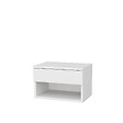 HABITAT ET JARDIN - Table de chevet en bois "Jamot" - 45 x 29 x 32 cm - Blanc - vignette