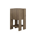 HABITAT ET JARDIN - Table de chevet en bois "Ema" 30 x 30 x 55 cm - Hitit - vignette