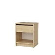 HABITAT ET JARDIN - Table de chevet en bois "Sheridan" - 45 x 40 x 53 cm - Beige - vignette