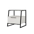 HABITAT ET JARDIN - Table de chevet en bois "Pal" - 45 x 40 x 50 cm - Blanc - vignette