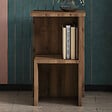 HABITAT ET JARDIN - Table de chevet en bois "Roisin" - 30 x 30 x 50 cm - Marron - vignette