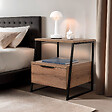HABITAT ET JARDIN - Table de chevet en bois "Pal" 45 x 40 x 50 cm - Hitit - vignette