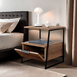 HABITAT ET JARDIN - Table de chevet en bois "Pal" 45 x 40 x 50 cm - Hitit - vignette