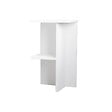 HABITAT ET JARDIN - Table de chevet en bois "Leray" - 36 x 36 x 60 cm - Blanc - vignette