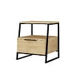 HABITAT ET JARDIN - Table de chevet en bois "Pal" 45 x 40 x 50 cm - Chêne - vignette