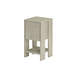 HABITAT ET JARDIN - Table de chevet en bois "Ema" - 30 x 30 x 55 cm - Travertin - vignette