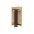 HABITAT ET JARDIN - Table de chevet en bois "Elos Right" - 25 x 27 x 60 cm - Beige - vignette