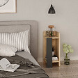 HABITAT ET JARDIN - Table de chevet en bois "Elos Right" - 25 x 27 x 60 cm - Beige - vignette