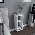 HABITAT ET JARDIN - Table de chevet en bois "Sault" - 23 x 22 x 60 cm - Blanc - vignette