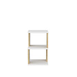 HABITAT ET JARDIN - Table de chevet en bois "Carter" - 30 x 30 x 49 cm - Blanc - vignette