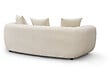 HABITAT ET JARDIN - Canapé droit "La Fayette" - 3 places - Beige - vignette