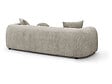 HABITAT ET JARDIN - Canapé droit en tissu texturé "Faubourg" - 3 places - Gris - vignette