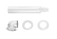 ELM LEBLANC - Terminal horizontal télescopique plastique blanc D 80/125 – ELM LEBLANC - 7738112576 - vignette