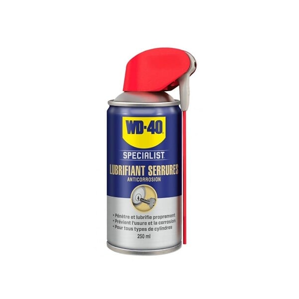 WD-40 - Lubrifiant serrures 250 ml système professionnel - WD40 - 33303 - large