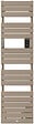 THERMOR - Sèche-serviettes Riviera 2 étroit 500W brun sable - THERMOR - 497553 - vignette