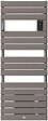 THERMOR - Radiateur sèche-serviettes électrique Riviera 2 - Avec soufflerie - 1000+1000W - Gris roche - vignette