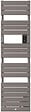 THERMOR - Sèche-serviettes Riviera 2 étroit 500W gris roche - THERMOR - 497558 - vignette